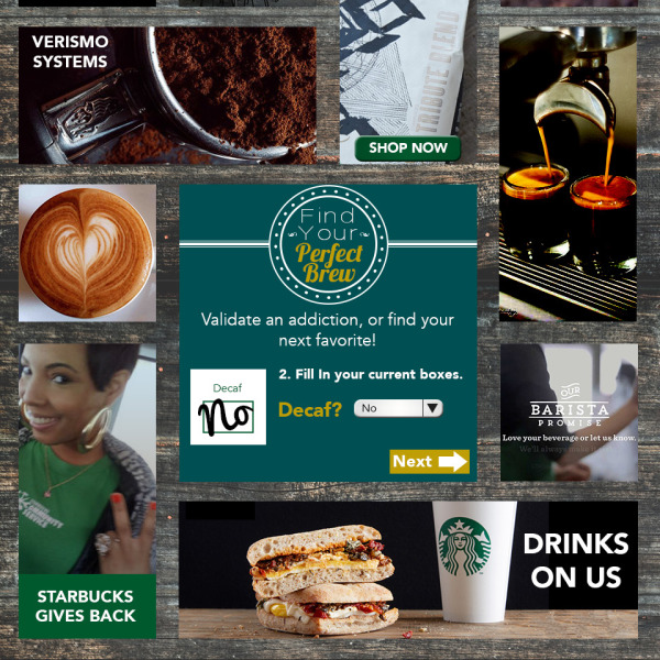 1.Starbucks Homepage Mockup